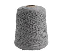 Knit Picks Wool of the Andes Gray 'Worsted Weight 100% Wool Yarn Cone - 500 Grams (1 Cone - Silver)