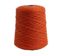 Knit Picks Wool of the Andes Orange Worsted Weight 100% Wool Yarn Cone - 500 Grams (1 Cone - Solar Flare)