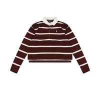 Knit Rugby Pullover - female - Ralph Lauren - Polo Shirts - Red - M - Tops M