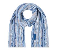 Knit Scarf - male - Carlo Colucci - Winter Scarves - Blue - ONE SIZE - Accessories ONE SIZE
