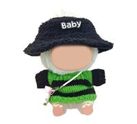 Knit Sweater And Plush Hat Doll Clothes Set For Figure Dolls With Decorative Accessory Fashion Doll Dressingup Outfit Roleplay Accessories