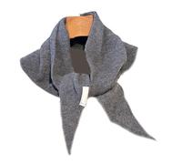 Knit Triangle Scarf for Women in 14 Vibranting Color Easy to Matching Coat and Jackets Solving Styles Dilemmas Triangle Scarf