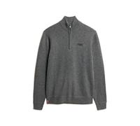 Knit trucker collar Superdry Essential Gris XL