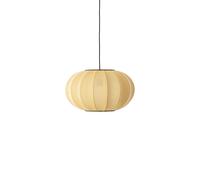 Knit-White Oval Pendant Sunrise Ø45