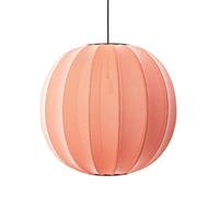 Knit-White Round Pendant Coral Ø60