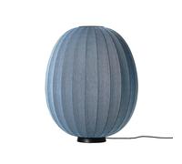 Knit-Wit High/Oval Floor lamp Low Ø65 Blue Stone