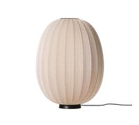 Knit-Wit High/Oval Floor lamp Low Ø65 Sand Stone
