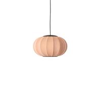 Knit-Wit Oval Pendant Ø45 Coral LED