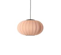 Knit-Wit Oval Pendant Ø57 Coral LED