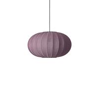 Knit-Wit Oval Pendant Ø57 Pendant Burgundy