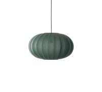 Knit-Wit Oval Pendant Ø57 Pendant Tweed Green