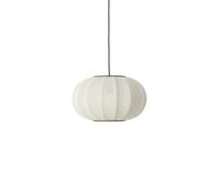 Knit-Wit Oval Pendant Pearl White Ø45