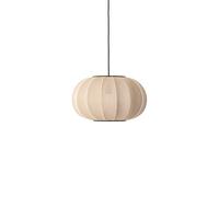 Knit-Wit Oval Pendant Sand Stone Ø45