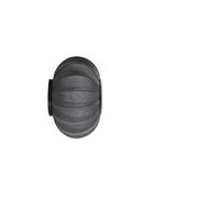Knit-Wit Oval Wall Lamp Ø45 cm Black