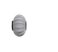 Knit-Wit Oval Wall Lamp Ø45 cm Silver