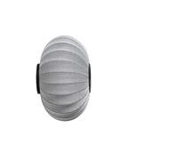 Knit-Wit Oval Wall Lamp Ø57 cm Silver