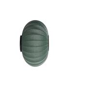 Knit-Wit Oval Wall Lamp Ø57 cm Tweed Green