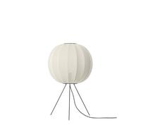 Knit-Wit Round Floor Lamp Ø60 Medium Pearl White