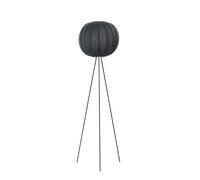 Knit-Wit Round Floor Lamp High Ø45 Black