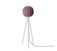 Knit-Wit Round Floor Lamp High Ø45 Burgundy