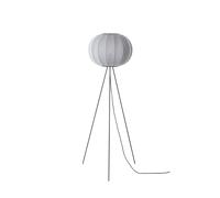 Knit-Wit Round Floor Lamp High Ø45 Silver