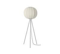 Knit-Wit Round Floor Lamp High Ø60 Pearl White