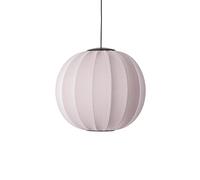Knit-Wit Round Pendant Ø60 Light Pink LED