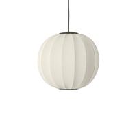 Knit-Wit Round Pendant Ø60 Pearl White LED