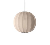 Knit-Wit Round Pendant Ø60 Sand Stone LED