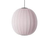 Knit-Wit Round Pendant Ø75 Light Pink LED