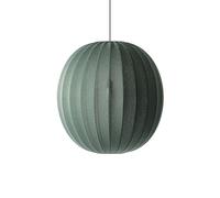 Knit-Wit Round Pendant Ø75 Tweed Green