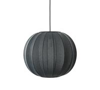 Knit-Wit Round Pendant Black Ø45