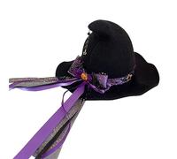Knit Witch Hat for Halloween, Cosplay & Costume Parties - Soft Warm Material, Adjustable Fit for Kids, Adults - Perfect Witch Costume Accessories & Party