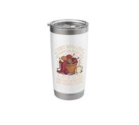 Knit with Love Coffee Drinker Caffeine Quilting Knitting Stainless Steel Insulated Tumbler