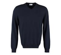 Knit - Wool Pullover - male - THE (Alphabet) - V-neck Knitwear - Blue - S - Knitwear S
