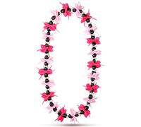 Knitgrip 47 Inch Class of 2025 Kukui Nut Lei Hawaiian Graduation Money Lei Graduates Necklace with Shell and Ribbon Bow for Women Men, 47 inches/ 120 cm, 100% Polyester, No Gemstone