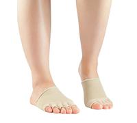 Knitido Dr. Foot Hallux Valgus | Half Toe Compression Band for Bunion Prevention, Colours:beige (007), size Footlet:41-47