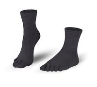 Knitido Essentials Midi, Crew Toe Socks Cotton (85%) for Everday, Size:UK 9-11 (EU 43-46), Colour:Charcoal (815)