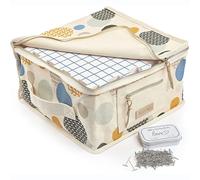 KnitIQ Crochet Blocking Board - Extra Thick Blocking Mats for Knitting with 150 T-Pins and Storage Bag - Knit Blockers with Grids, Crochet Blocking Squares for Needlework - 2 cm Thick, Artisan Design