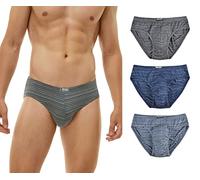 KNITLORD Men's Briefs Slips Underwear Bamboo Pants Tag-Free Classic Underpants 3 or 4 Pack