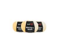Knitme Boutique Wool Batik Hand Knitting Yarn, 3-Pieces Pack, 10% Wool,%60 Acrylic,%30 Polyamid Yarn, 1 Ball 50 gr, 115 mt Taka Yarn (KB02)