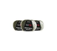 Knitme Boutique Wool Batik Hand Knitting Yarn, 3-Pieces Pack, 10% Wool,%60 Acrylic,%30 Polyamid Yarn, 1 Ball 50 gr, 115 mt Taka Yarn (KB08)