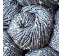 KnitPal Tweed Twinkles Soft Acrylic Baby Blanket Yarn with Flecks, 8 skeins, 632 metres/400 Grams, DK Light Worsted #3 (Koala Grey)