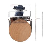 Knitpatch Kit, 12 Needle Wood Patchwork Weaving Tool Visible Mending Kit Knit Patch Tool for Quickly Sewing Repair, Sewing
