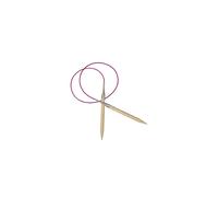KnitPro 120 cm x 12 mm Basix Fixed Circular Needles, Birch