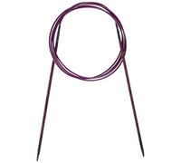 KnitPro 120 cm x 3 mm Cubics Fixed Circular Needles, Rosewood