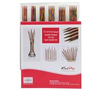 KnitPro 20 cm Symfonie Double Pointed Sock Needle Kit, Multi-Color