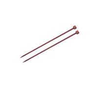 KnitPro 25 cm x 8 mm Cubics Single Pointed Needles, Rosewood