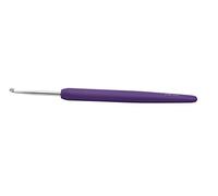 KnitPro 3 mm Waves Aluminium Crochet Hook, Purple