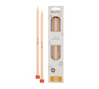 KnitPro 35 cm x 8 mm Basix Single Pointed Needles, Birch